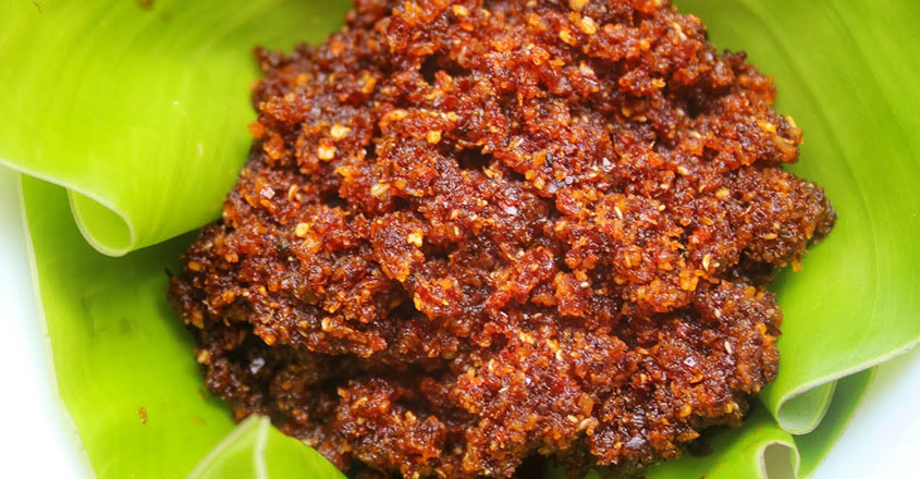 കേരളീയ രീതിയിൽ മുളക് ചമ്മന്തി തയാറാക്കാം….