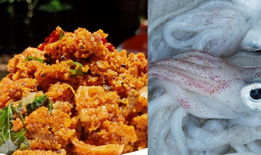 കണവ കൂന്തൽ തോരൻ ഇതുവരെ ആരും കഴിച്ചിട്ടില്ലാത്ത രുചിയിൽ തയ്യാറാക്കൂ.