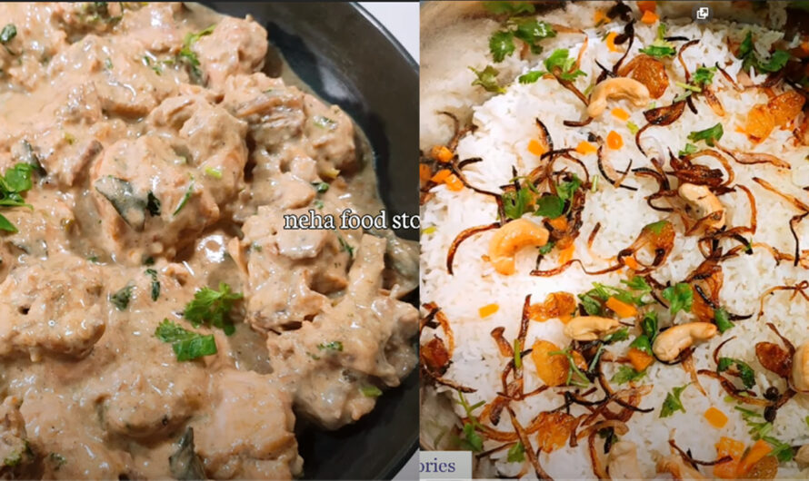 പെർഫെക്ട് നെയ്‌ച്ചോറും മയോണൈസ് ചിക്കനും.