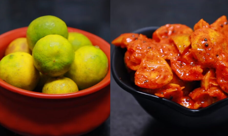 ഒരു സിമ്പിൾ നാരങ്ങാ അച്ചാർ.