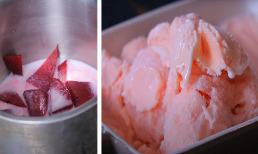 വെറും ഗോതമ്പ് പൊടിയും പാലും കൊണ്ട് രുചികരമായ ഐസ്ക്രീം.