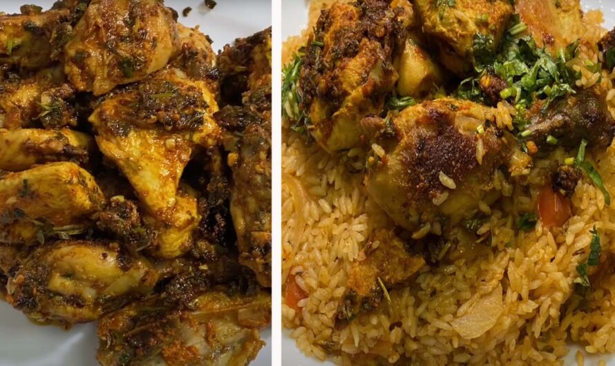 സ്പെഷ്യൽ ഫ്രൈഡ് ചിക്കനും പുതുപുത്തൻ രുചിയിൽ ഒരു ചോറും.