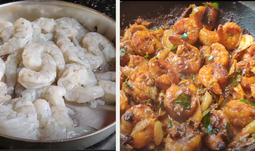 എന്റമ്മോ പറഞ്ഞറീക്കാൻ പറ്റാത്ത രുചിയിലുള്ള ചെമ്മീൻ റോസ്റ്റ്