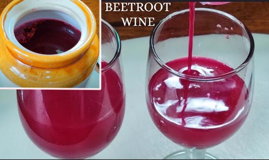 മൂന്നു ദിവസം കൊണ്ട് ബീറ്റ്‌റൂട്ട് വൈൻ പാകമാക്കാം.