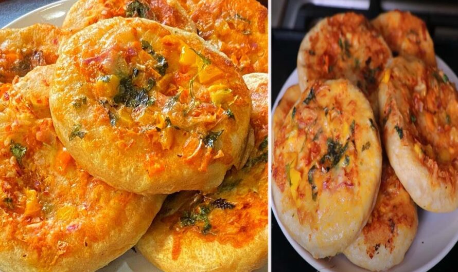 മിനിറ്റുകൾക്കുള്ളിൽ ഫ്രയിങ് പാനിൽ വീട്ടിലെ ചേരുവകൾ കൊണ്ടൊരു കുഞ്ഞി പിസ്സ.