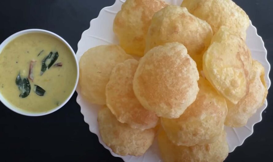 എണ്ണ ഒട്ടും കുടിക്കാത്ത റവ പൂരി