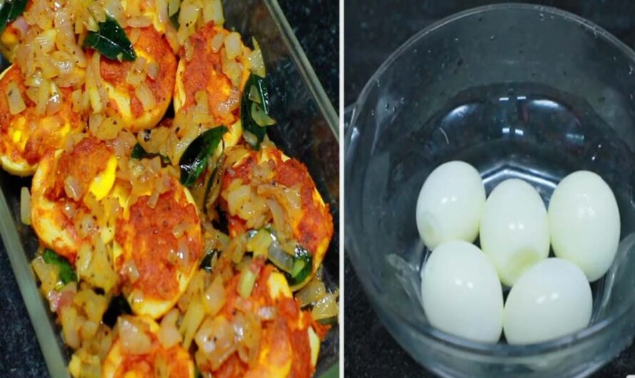 പുഴുങ്ങിയ മുട്ട കൊണ്ട് ഒരു ഒന്നൊന്നര എഗ്ഗ് ഫ്രൈ