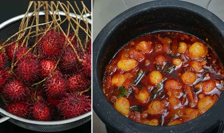 റംബുട്ടാൻ കൊണ്ട് ഇത്രയും ടേസ്റ്റിയായ ഒരു അച്ചാർ സപ്നങ്ങളിൽ മാത്രം