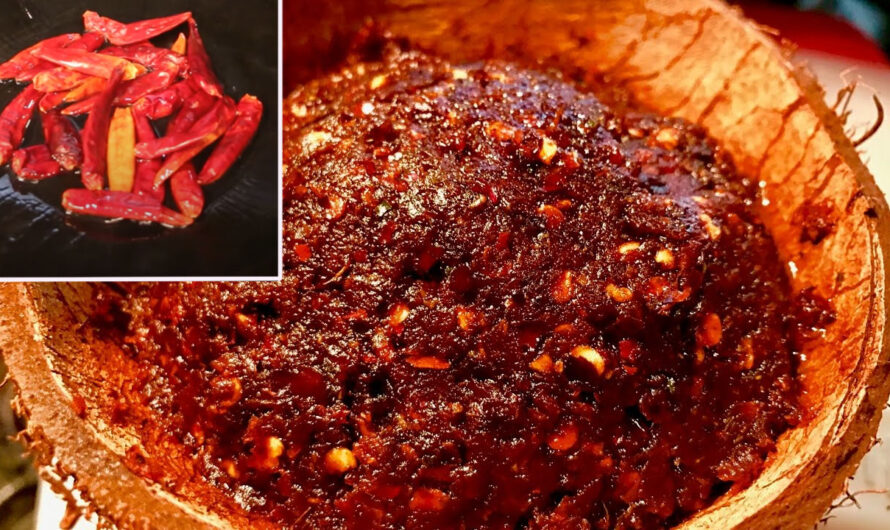 കൊതിയൂറും മുളക് ചമ്മന്തി കൊതിയോടെ തിന്നാം