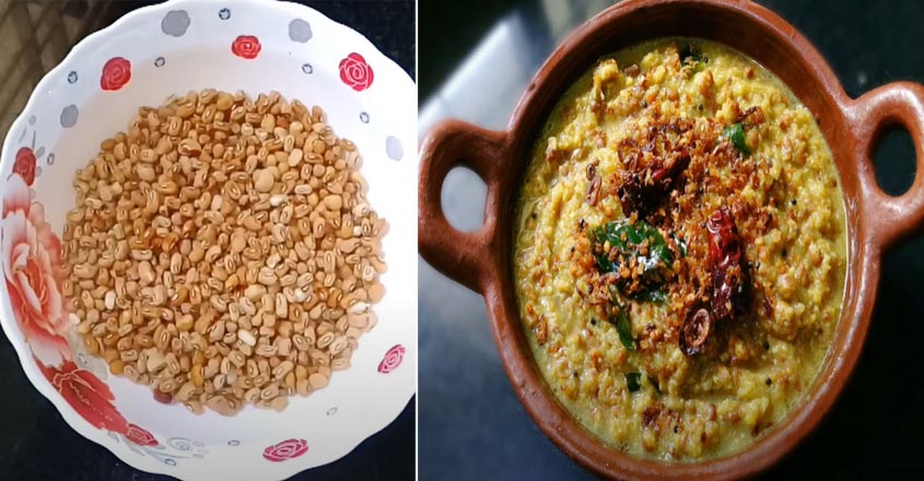 മത്തങ്ങാ പയർ എരിശ്ശേരിയാണ് നാളത്തെ ചോറിനുള്ള കറി. എന്താ രുചി.