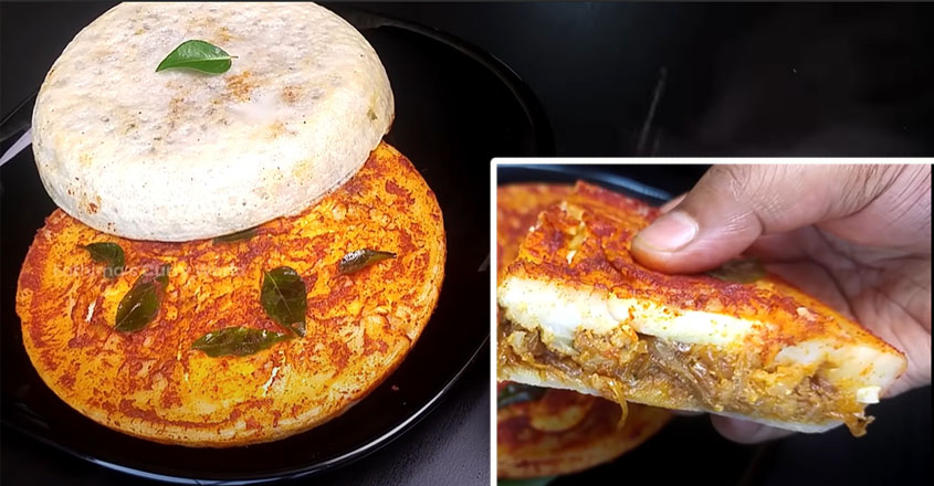 നേരം ഏതായാലും കഴിക്കാനിത് സൂപ്പറാണ്, മാവിനെ കുഴക്കേണ്ട പരത്തേണ്ട മിനിറ്റുകൾക്കുള്ളിൽ തയ്യാറാക്കി എടുക്കാം.